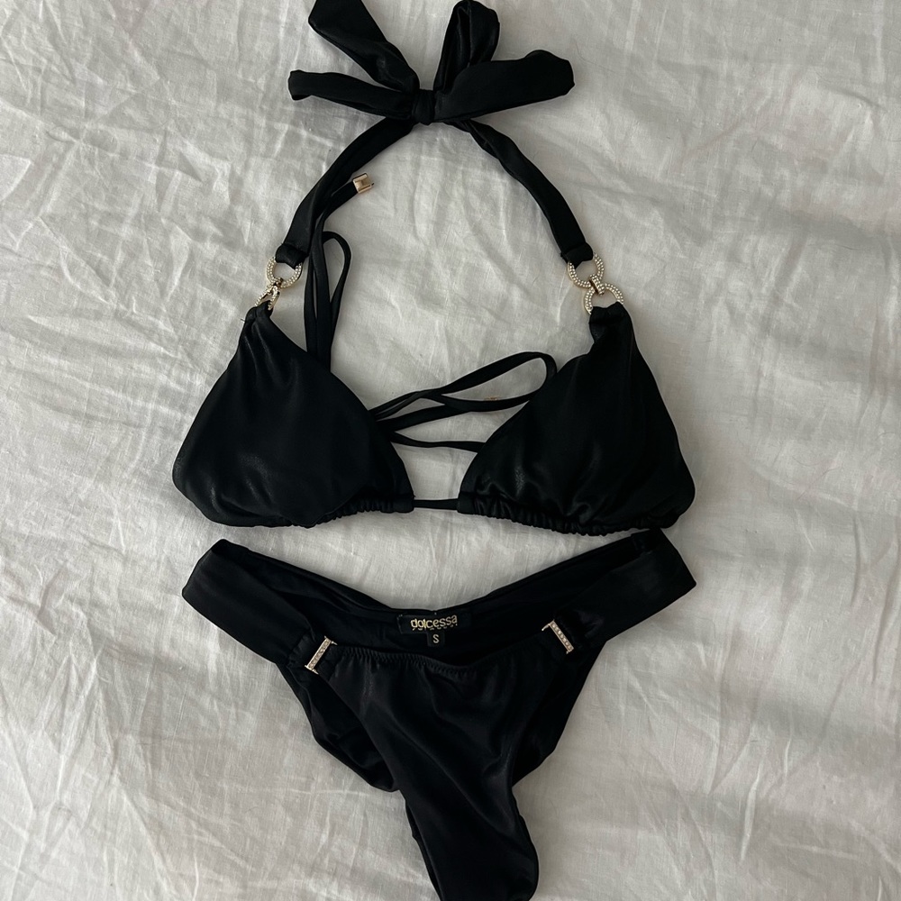 Dolcessa Black Bikini (small top & bottom)
